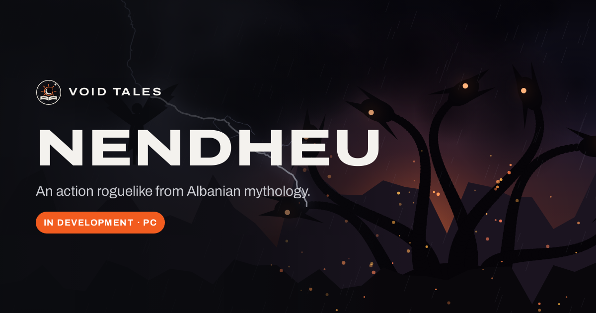 Nendheu key art with the Void Tales logo
